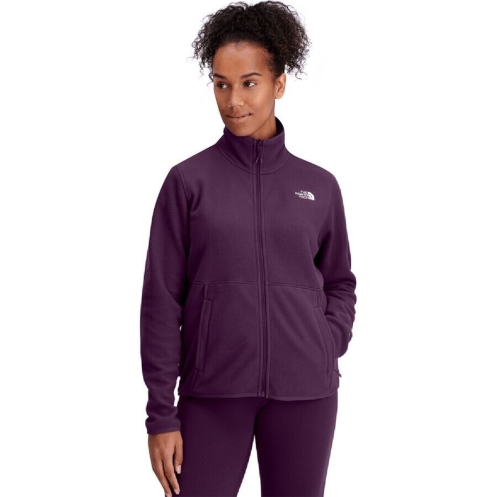 The North Face Fleece Jacket Denali Full Zip Size Small Purple